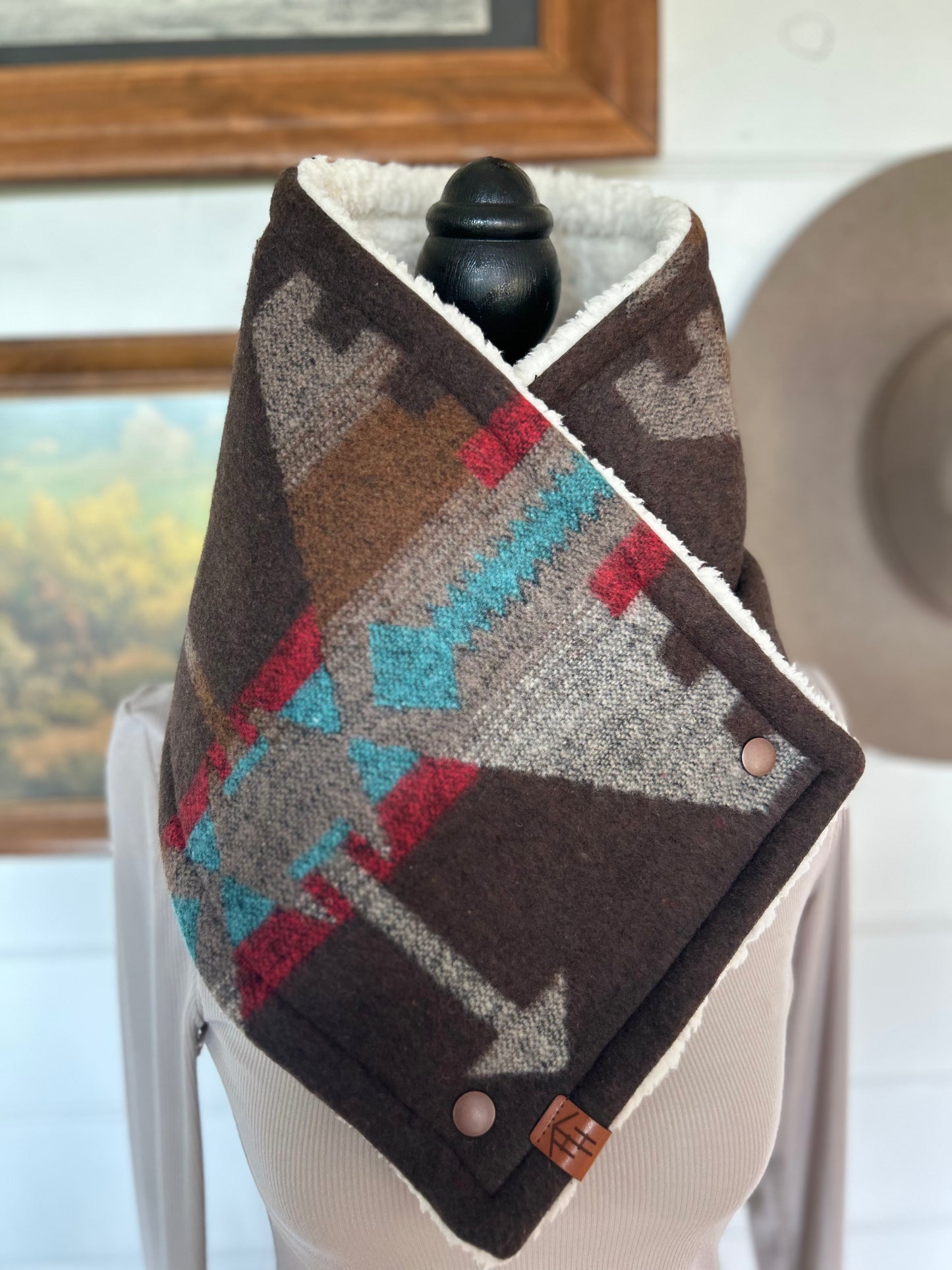 The Lumberjack: Pueblo with cream Sherpa liner