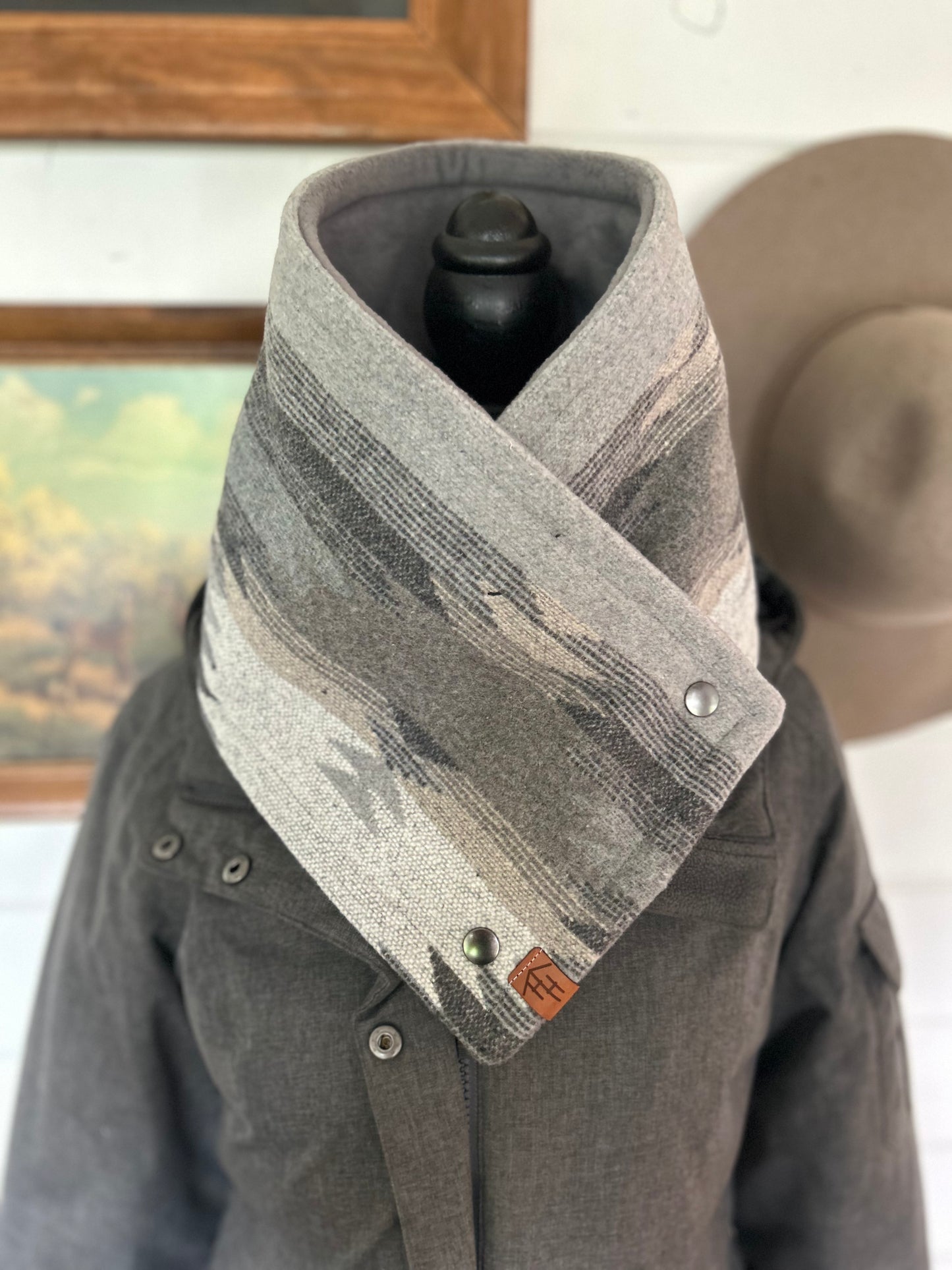 The Lumberjack: Snowfall with grey liner