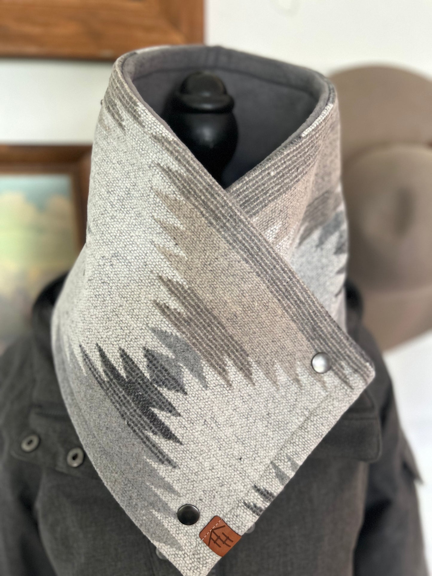 The Lumberjack: Snowfall with grey liner