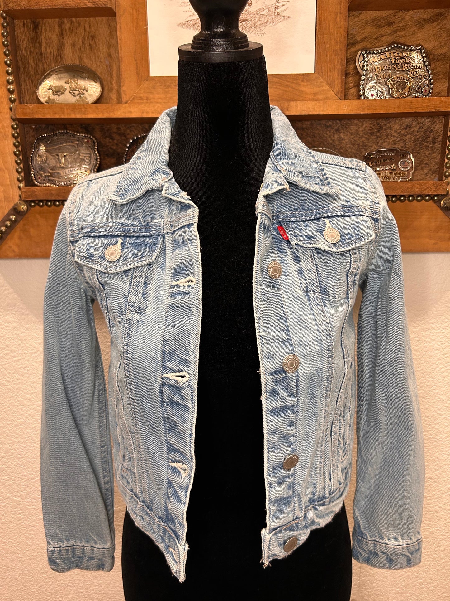 Kids Jean Levi Jacket; The Darla